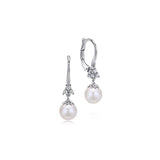 14K White Gold Earring EG12322W45PL