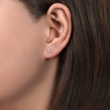 14K Rose Gold Earring EG11819K45MO