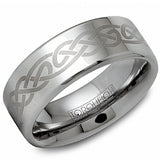 Precious Metal (No Stones) Wedding Bands  -  Men'