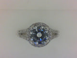 Engagement Ring"Center Diamond Not Included"