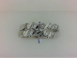 Engagement Ring"Center Diamond Not Included"