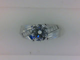 Engagement Ring"Center Diamond Not Included"
