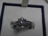Engagement Ring"Center Diamond Not Included"