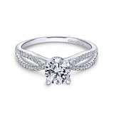 Engagement Ring"Center Diamond Not Included"