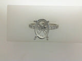 Engagement Ring"Center Diamond Not Included"