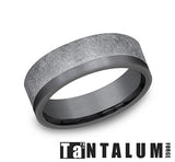 Precious Metal (No Stones) Wedding Bands  -  Men'