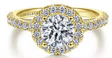 Engagement Ring"Center Diamond Not Included"