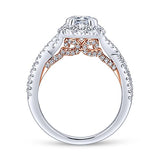 Engagement Ring"Center Diamond Not Included"