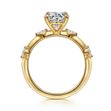 Engagement Ring"Center Diamond Not Included"