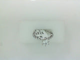 Engagement Ring"Center Diamond Not Included"
