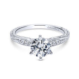 Engagement Ring"Center Diamond Not Included"