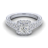 Engagement Ring"Center Diamond Not Included"