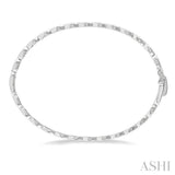 Marquise Shape Stackable Diamond Bangle