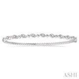 Stackable Diamond Bangle