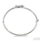 SILVER DIAMOND FASHION BANGLE