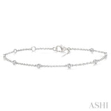 DIAMOND STATION BRACELET