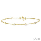 DIAMOND STATION BRACELET