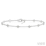 DIAMOND STATION BRACELET