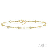 DIAMOND STATION BRACELET