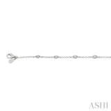 MARQUISE SHAPE DIAMOND STATION BRACELET