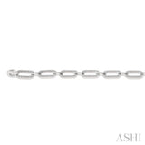 DIAMOND PAPER CLIP BRACELET