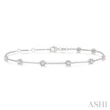 DIAMOND STATION BRACELET