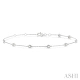 DIAMOND STATION BRACELET