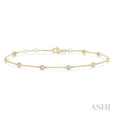 DIAMOND STATION BRACELET
