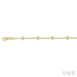 DIAMOND STATION BRACELET