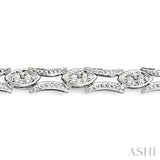 MARQUISE LINK DIAMOND BRACELET