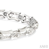 MARQUISE LINK DIAMOND BRACELET