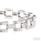 BAR LINK DIAMOND BRACELET