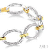 SILVER DIAMOND BRACELET