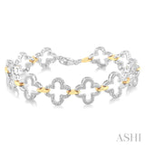 SILVER DIAMOND BRACELET