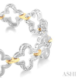 SILVER DIAMOND BRACELET