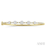 Lovebright Diamond Bangle