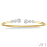 LOVEBRIGHT DIAMOND CUFF BANGLE
