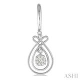 PEAR SHAPE LOVEBRIGHT DIAMOND EARRINGS