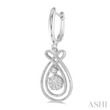 PEAR SHAPE LOVEBRIGHT DIAMOND EARRINGS
