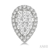 PEAR SHAPE LOVEBRIGHT ESSENTIAL DIAMOND EARRINGS