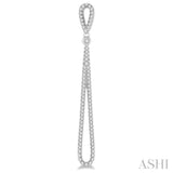 DIAMOND FASHION LONG EARRINGS