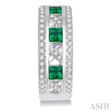 GEMSTONE & DIAMOND EARRINGS