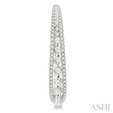 DIAMOND HOOP EARRINGS