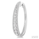 DIAMOND HOOP EARRINGS