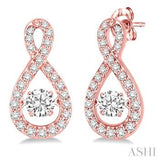 INFINITY EMOTION DIAMOND EARRINGS