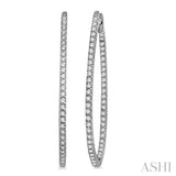DIAMOND HOOP EARRINGS