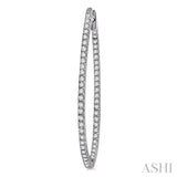 DIAMOND HOOP EARRINGS