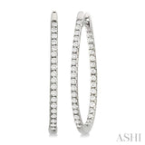 DIAMOND HOOP EARRINGS