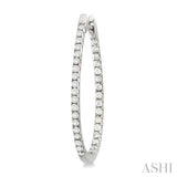 DIAMOND HOOP EARRINGS