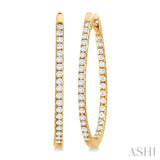 DIAMOND HOOP EARRINGS